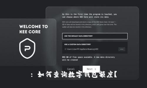 : 如何查詢數(shù)字錢包額度？