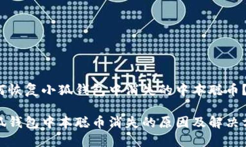 如何恢復(fù)小狐錢包中消失的中本聰幣？

小狐錢包中本聰幣消失的原因及解決方案