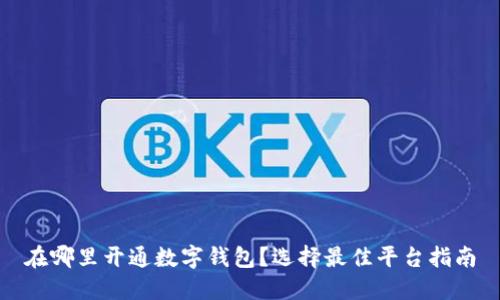 在哪里開通數(shù)字錢包？選擇最佳平臺(tái)指南