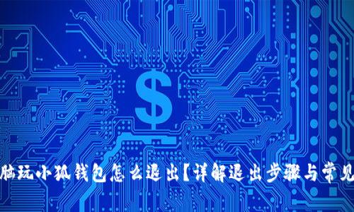 : 電腦玩小狐錢(qián)包怎么退出？詳解退出步驟與常見(jiàn)問(wèn)題