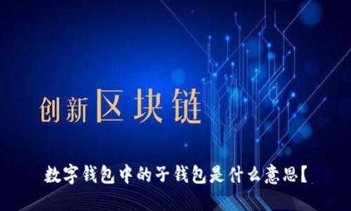 數(shù)字錢包中的子錢包是什么意思？