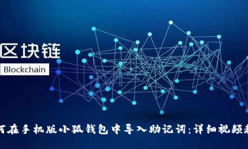 如何在手機(jī)版小狐錢包中導(dǎo)入助記詞：詳細(xì)視頻教程