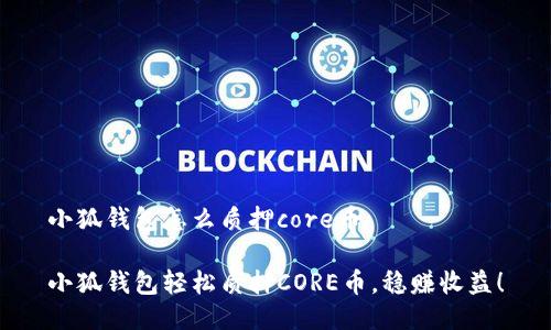 小狐錢(qián)包怎么質(zhì)押core幣

小狐錢(qián)包輕松質(zhì)押CORE幣，穩(wěn)賺收益！
